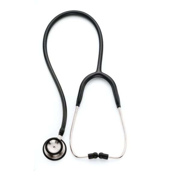 Professional Stethoskop für Erwachsene, schwarz