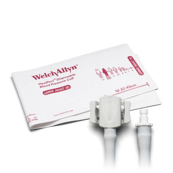 FlexiPort® Soft-Manschette, Größe 12, 1-Schlauch, Bajonett (20 Stück)