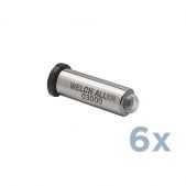 3,5V Halogenlampe für Ophthalmoskope (6 Stück)