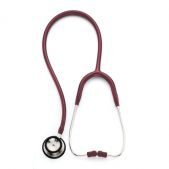 Professional Stethoskop für Erwachsene, burgunderrot